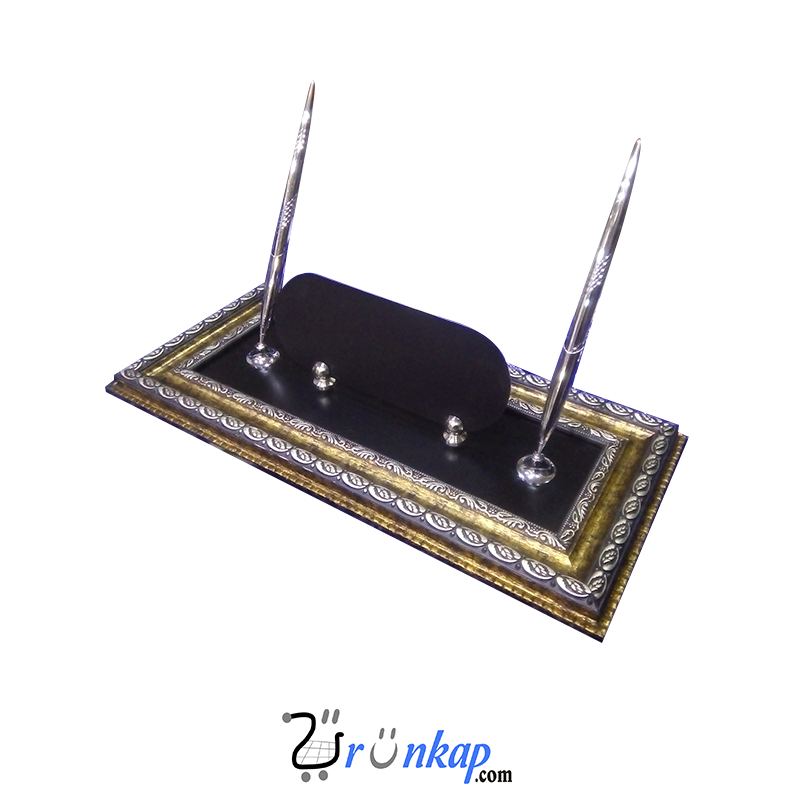 g&uuml;m&uuml;ş kalemli masa isimliği